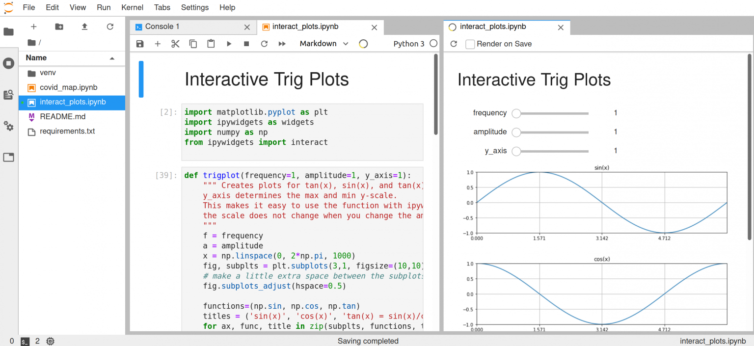 Setting Up JupyterLab and Voilà Kyla's Blog