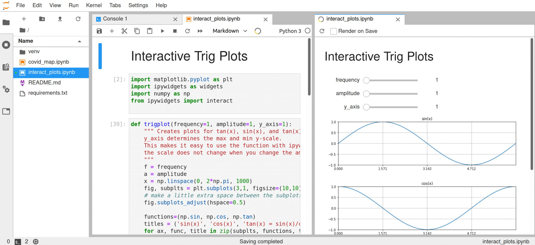 Setting Up JupyterLab and Voilà Kyla's Blog